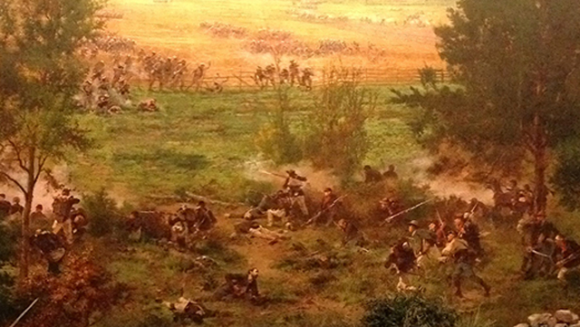 Panorama der Schlacht von Gettysburg